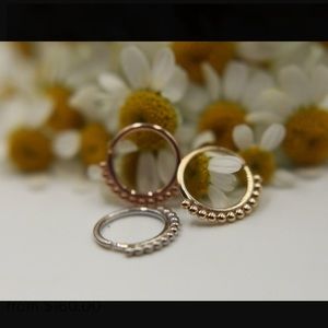 Body Gems Baller Seamless Ring 14k